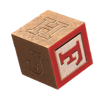 Wooden block F