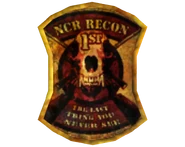 Эмблема первого разведбатальона НКР