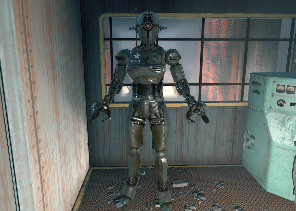 Synth, Protectron, and Children of Atom Player Characters in Fallout