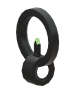 Gauss pistol front ring