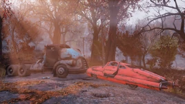 FO76 Limousine crash