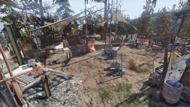 FO76 Seneca Gang camp