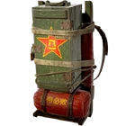 Atomic backpack redshift