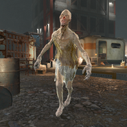 Julian, a feral ghoul found in Vault 88's incomplete atrium