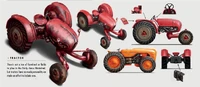 Concept art for the tractor