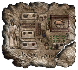 Fo1 Shady Sands Townmap