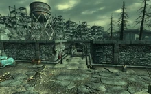 Entrance to the metro from the cemetery (Mama Dolce's)