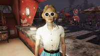 Betty Hill, a female ghoul added in Nuka-World on Tour