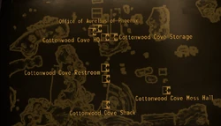 Cottonwood Cove map