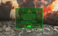 FO4 Museum of Freedom message box