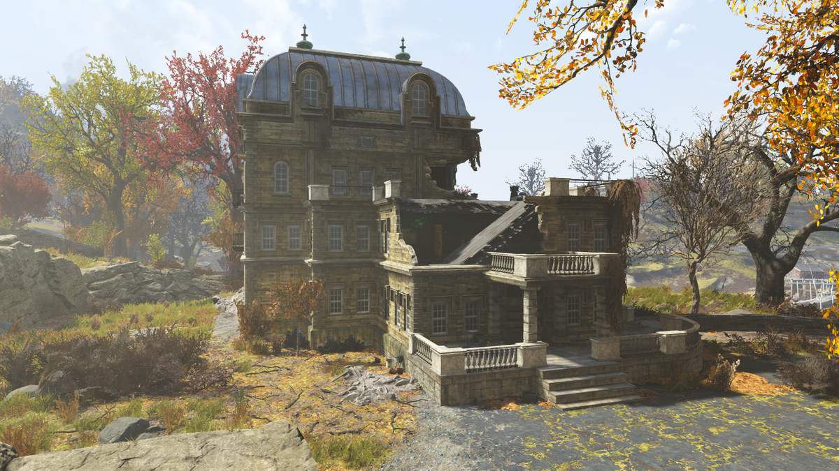 Fallout 4 особняк семьи крупов строить укрепления фото 22