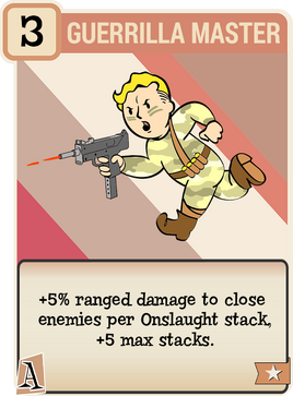 FO76 Guerrilla Master perk