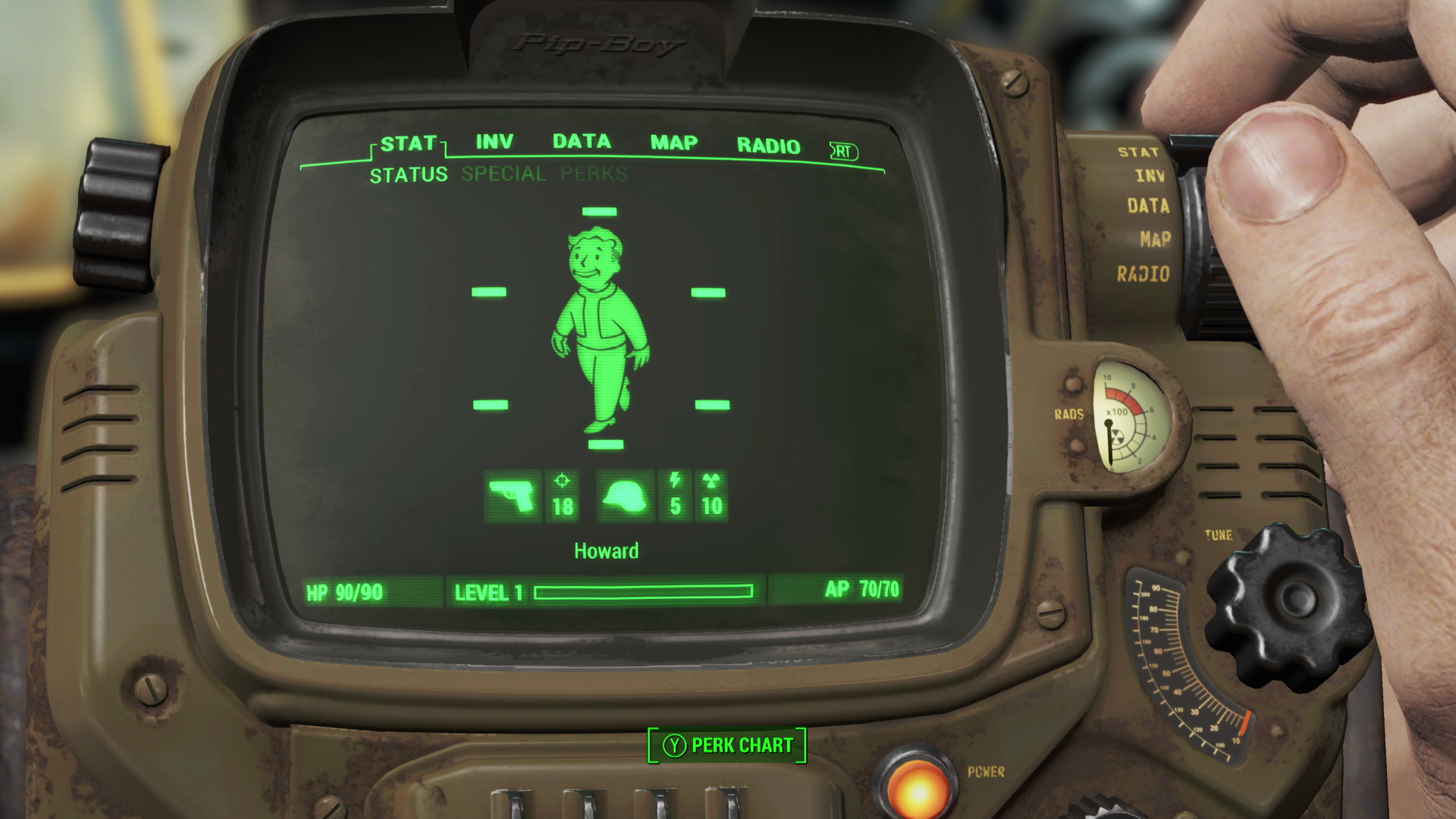 pipboy replacer fallout 4