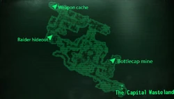 Hamiltons hideaway loc map