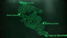 Hamiltons hideaway loc map