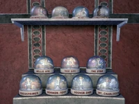 Snow globes FNV.jpg (671 KB) Snow globe Collection in the Lucky 38 presidential suite