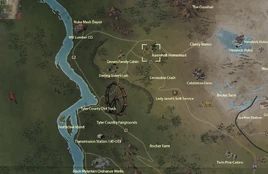 Aaronholt homestead map