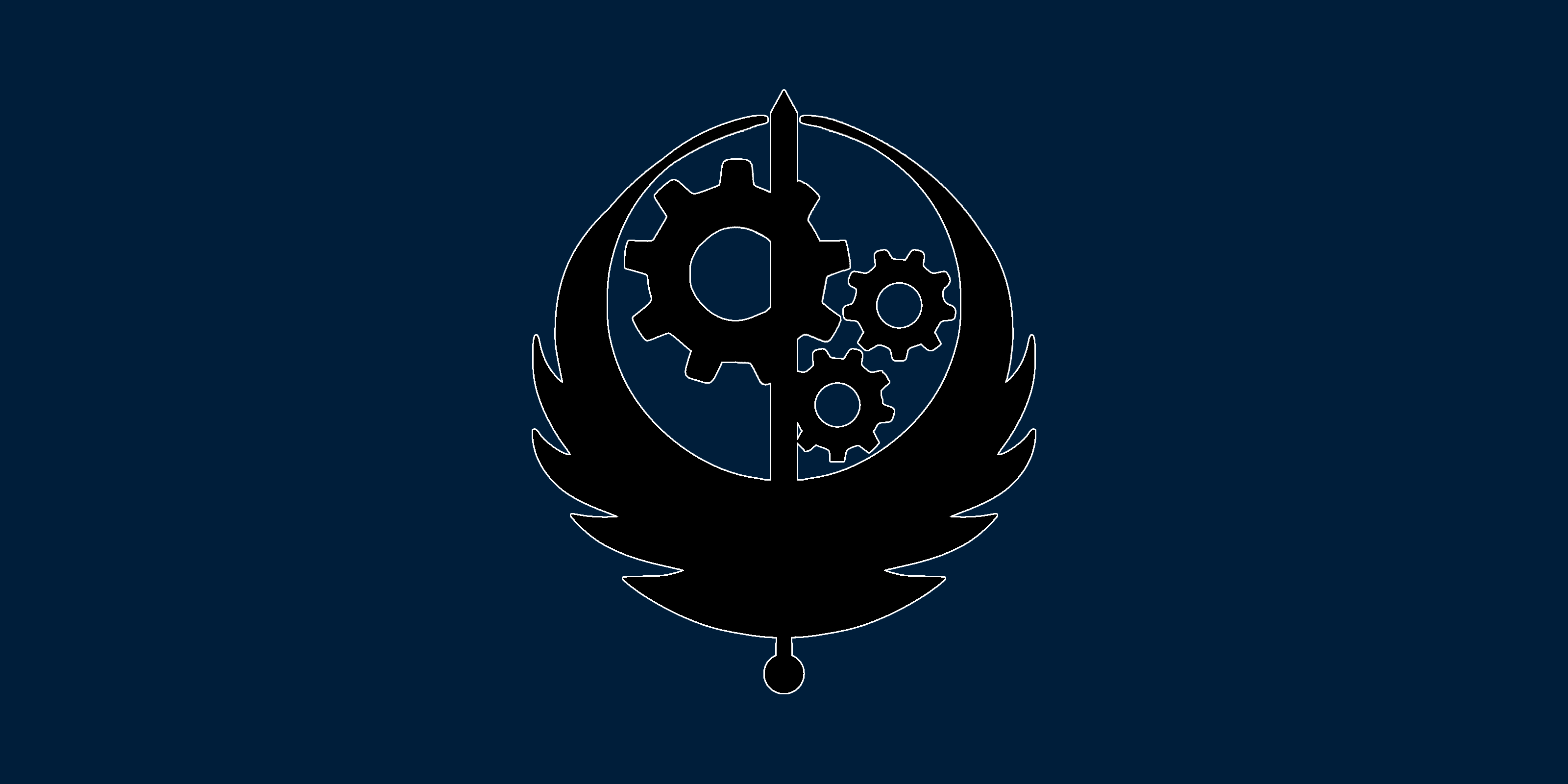 brotherhood of steel flag