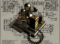 . Від цієї примітивної на вигляд схеми на електронних лампах залежить система очищення води в .