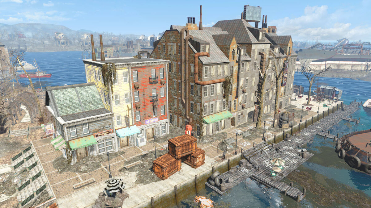 Raider wharf, Fallout Wiki