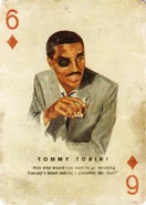 Tommy Torini Collector's Edition playing card