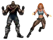 Humanos (Cyrus e Nadia) em Fallout: Brotherhood of Steel