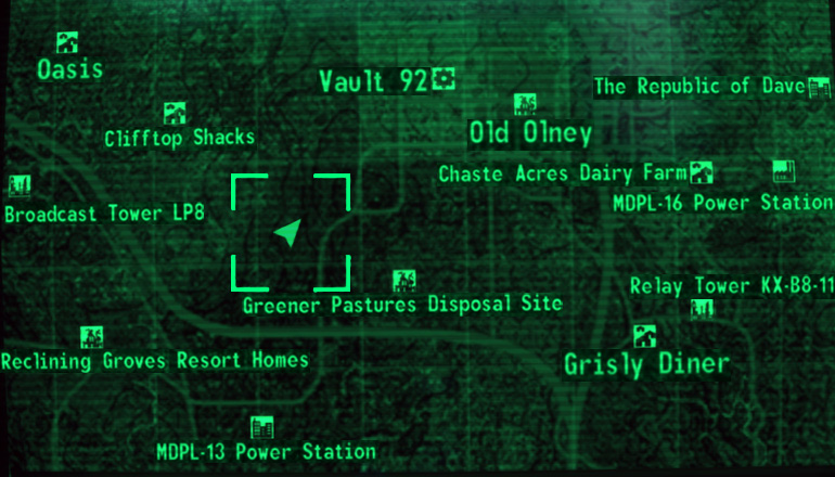 fallout new vegas alien ship location