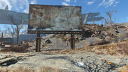 FO4 Rotten Landfill sign and east entrance