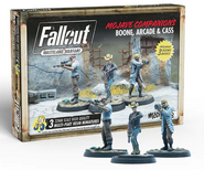 Fallout wasteland warfare mojave companions Boone, Arcade & Cass