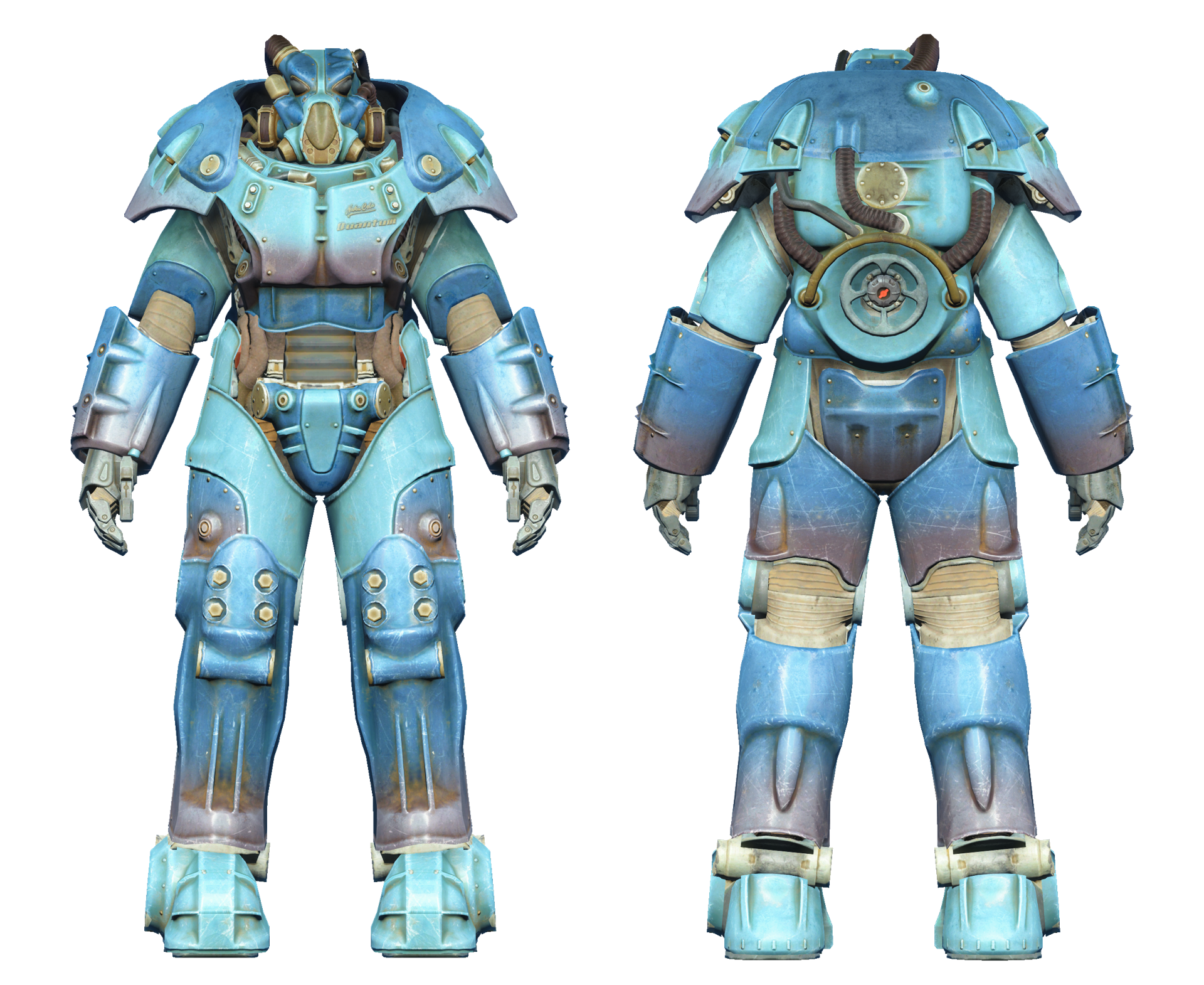 Nuka cola power armor figure top