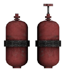 Flamer expanded tank