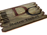 Metro ticket