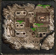 Mapa de Shady Sands em Fallout