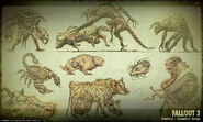 Art of Fallout 3 creatures CA1