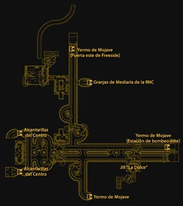 Alcantarillas centro-este Mapa