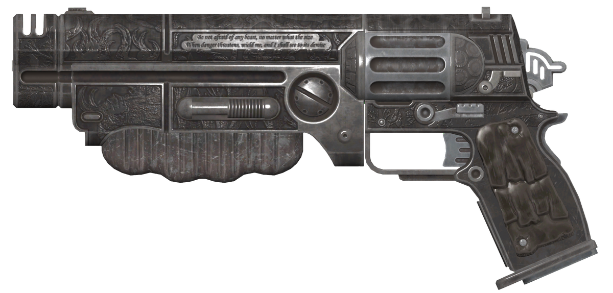 Ultimatum The Outer Worlds Wiki Fandom - Firearm Png,Pistol Transparent  Background - free transparent png images 