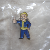 Vault boy lapel pin