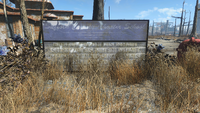 FO4 Suffolk County charter school welcome sign