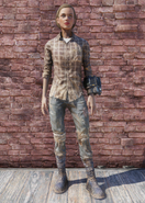 FO76 Flannel Shirt and Jeans