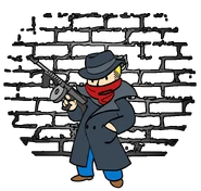 Іконка однойменного квесту де зображений Волт-Бій в образі Срібного Плаща