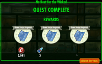 No Rest for the Wicked rewards