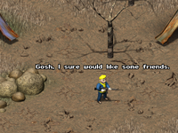 Pipboy, expressing one of the famous quotes