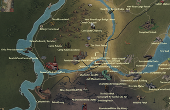 Charles Station map