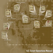 Розташування журналів на карті