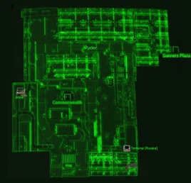 Gunners Plaza basement map