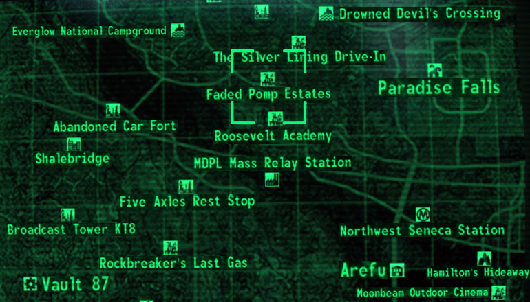 where is gnr in fallout 3