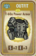 FoS T-60a Power Armor Card