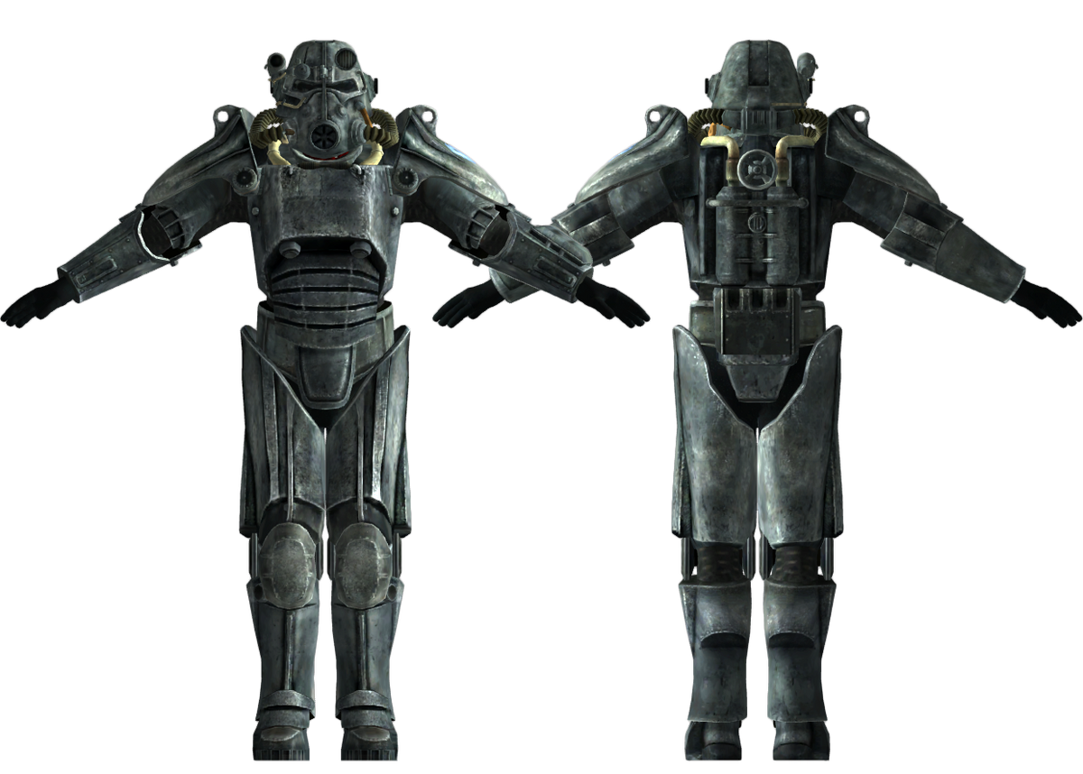 T 45d Power Armor Fallout New Vegas Fallout Wiki Fandom