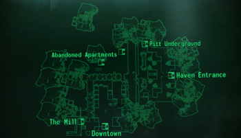 Pitt Uptown local map