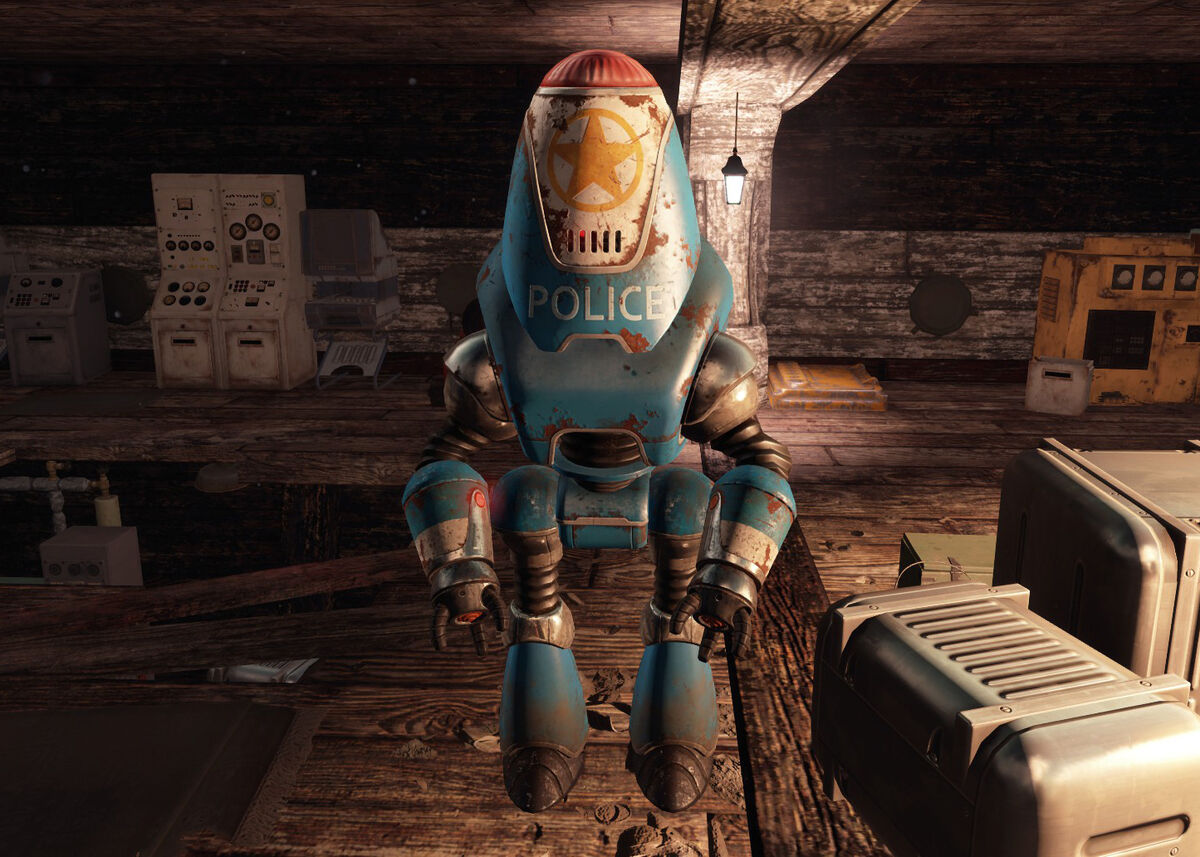 Fallout 4 automatron робот фото 94